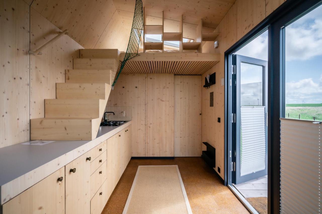 Tiny House Pioneer 18 Zur Meerseite - Green Tiny Village Harlesiel Carolinensiel Eksteriør billede