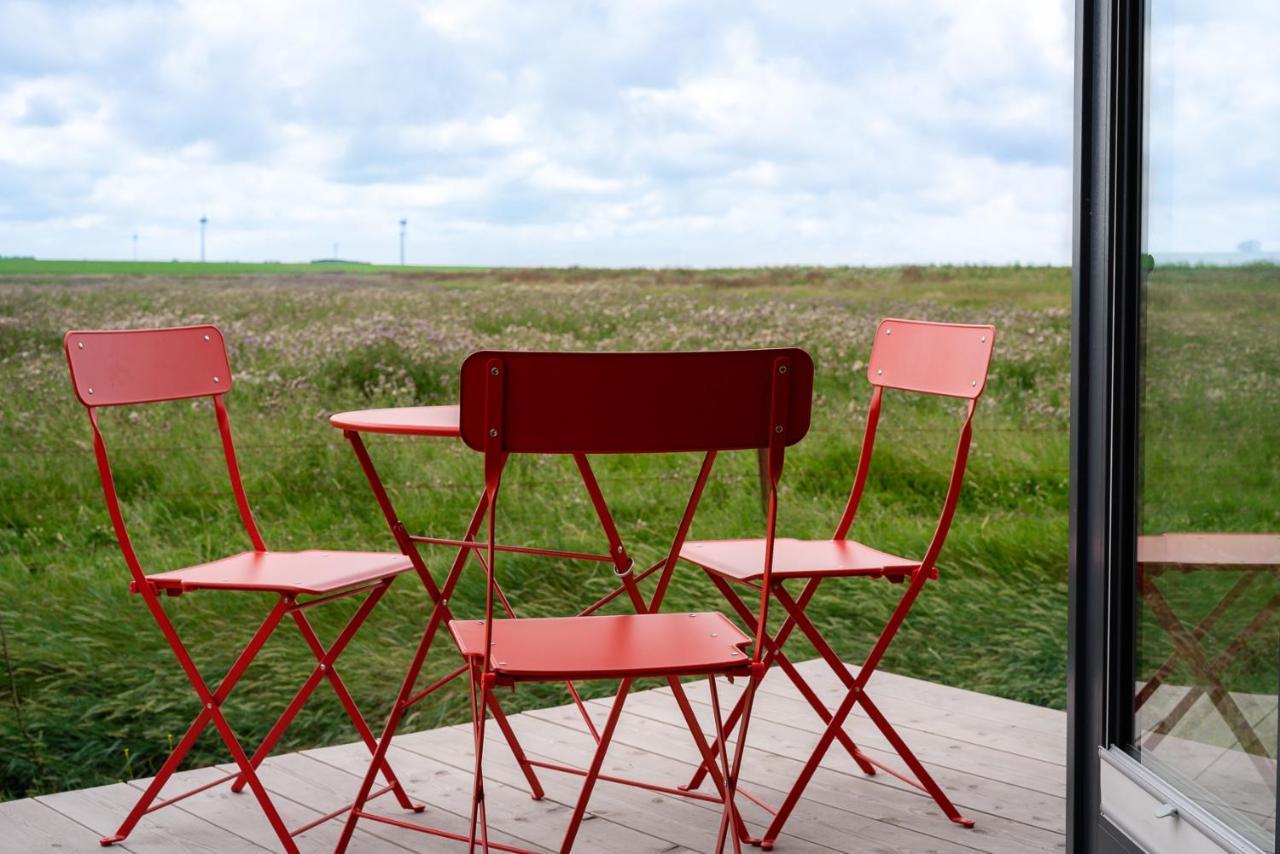 Tiny House Pioneer 18 Zur Meerseite - Green Tiny Village Harlesiel Carolinensiel Eksteriør billede