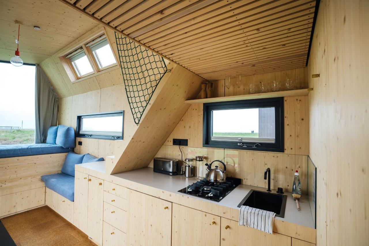Tiny House Pioneer 18 Zur Meerseite - Green Tiny Village Harlesiel Carolinensiel Eksteriør billede