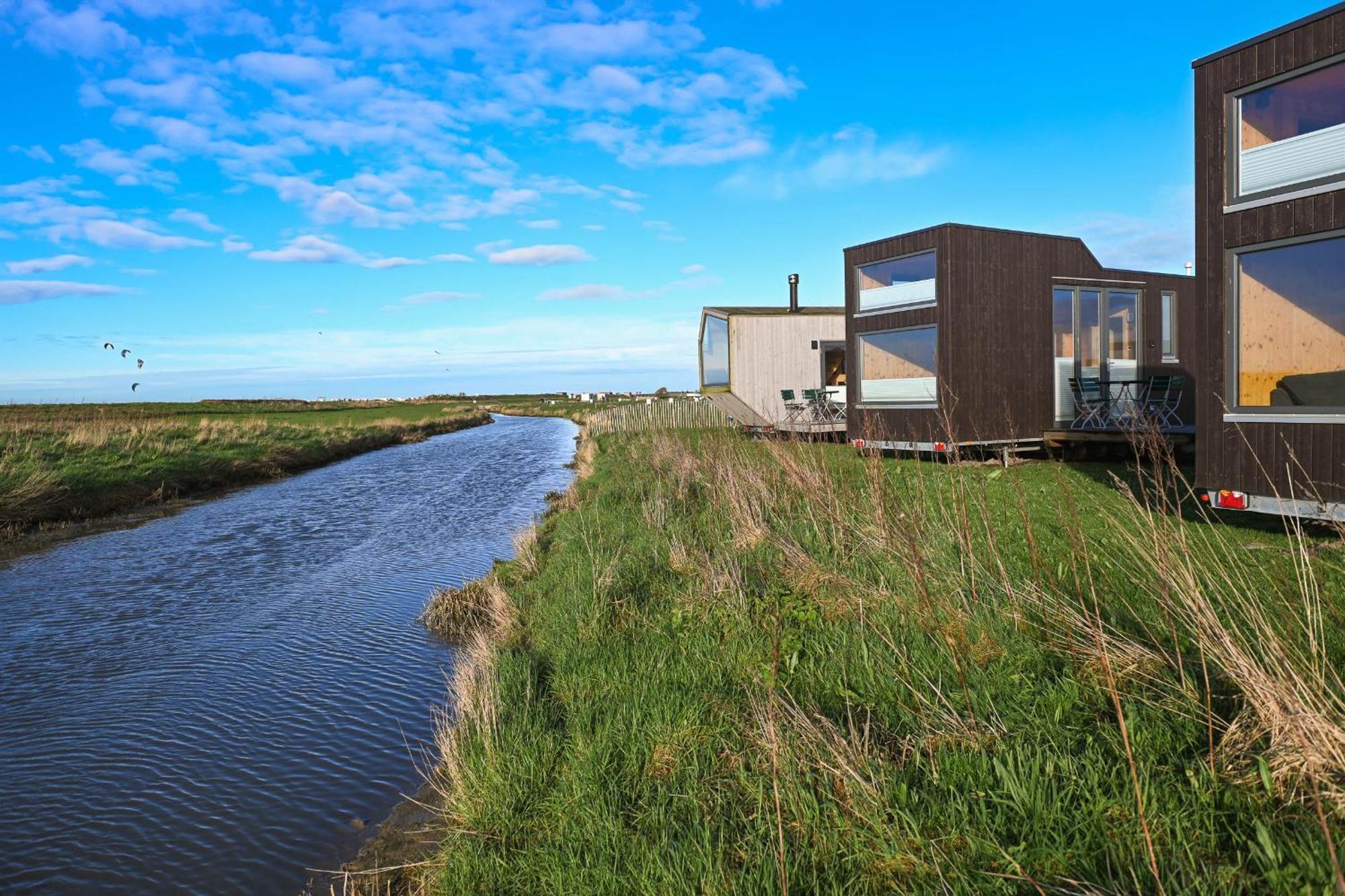 Tiny House Pioneer 18 Zur Meerseite - Green Tiny Village Harlesiel Carolinensiel Eksteriør billede
